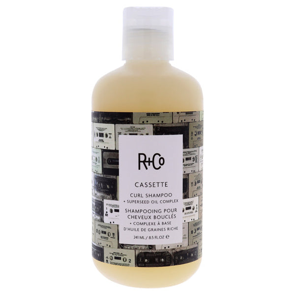 R+Co Cassette Curl Shampoo Plus Superseed Oil Complex by R+Co for Unisex - 8.5 oz Shampoo