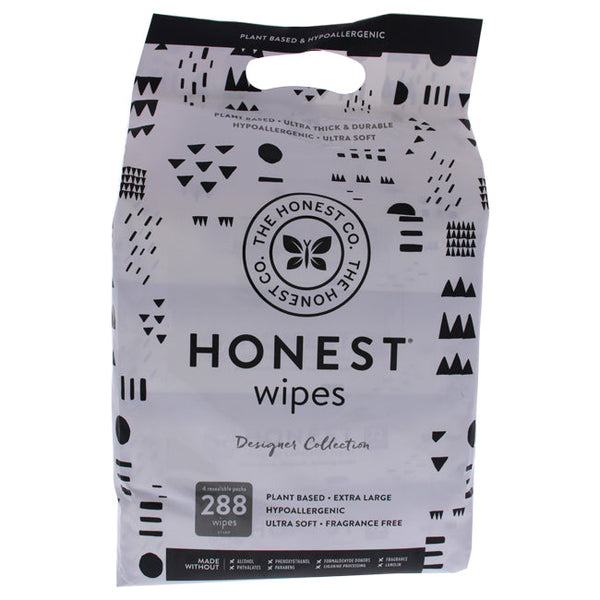 Honest Baby Wipes - Pattern Play by Honest for Kids - 288 Count Wipes