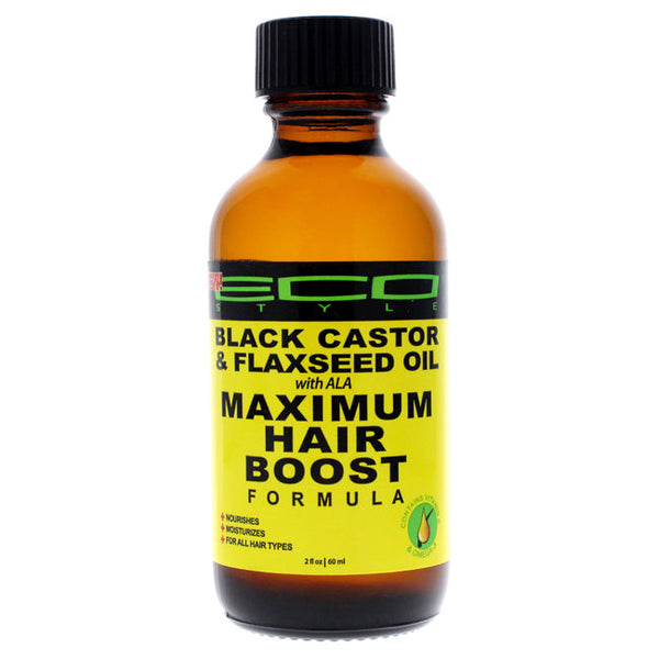 Ecoco Eco Style Maximum Hair Growth Oil - Black Castor And Flaxseed by Ecoco for Unisex - 2 oz Oil