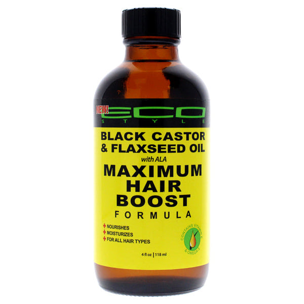 Ecoco Eco Style Maximum Hair Growth Oil - Black Castor And Flaxseed by Ecoco for Unisex - 4 oz Oil