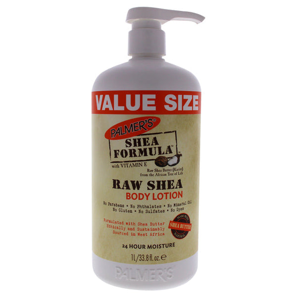 Palmers Shea Formula Raw Shea Body Lotion by Palmers for Unisex - 33.8 oz Body Lotion