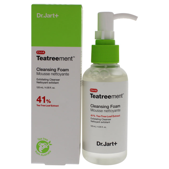 Dr. Jart+ Ctrl-A Teatreement Cleansing Foam by Dr. Jart+ for Unisex - 4.05 oz Cleanser