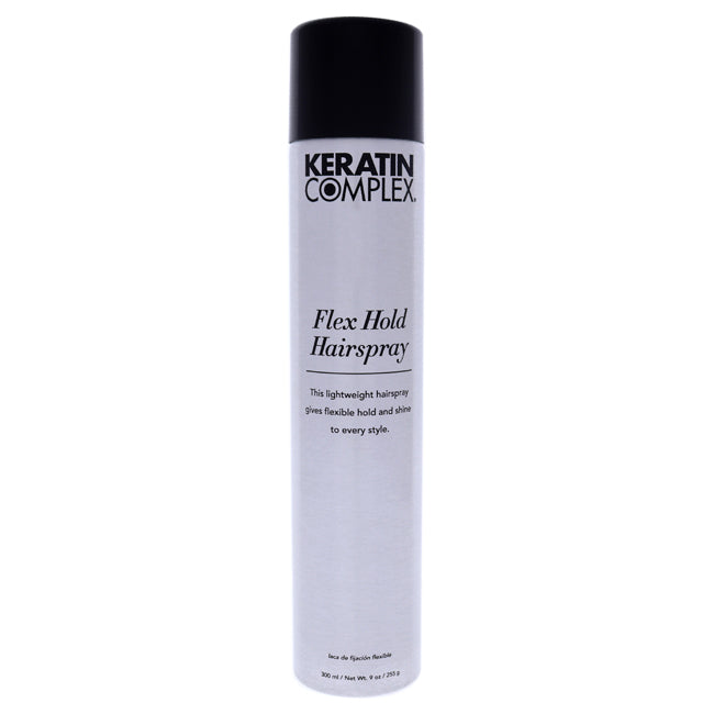Keratin Complex Flex Hold Hairspray by Keratin Complex for Unisex - 9 oz Hairspray