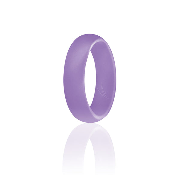 ROQ Silicone Ring - Dome Style - Lavander by ROQ for Women - 6 mm Ring