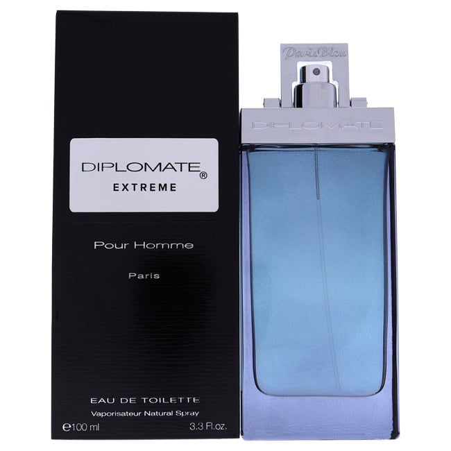 Paris Bleu Diplomate Extreme by Paris Bleu for Men - 3.3 oz EDT Spray