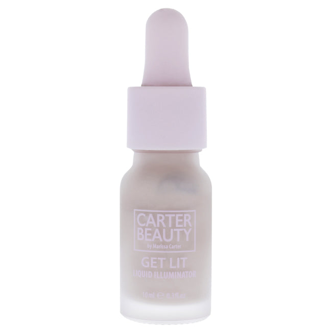 Carter Beauty Get Lit Liquid Illuminator - Ice by Carter Beauty for Women - 0.3 oz Highlighter