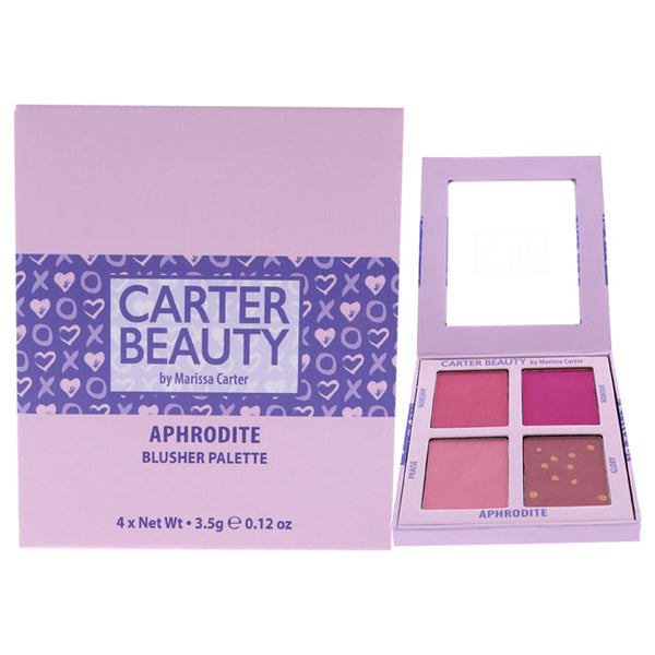 Carter Beauty Blusher Palette - Aphrodite by Carter Beauty for Women - 0.48 oz Blush