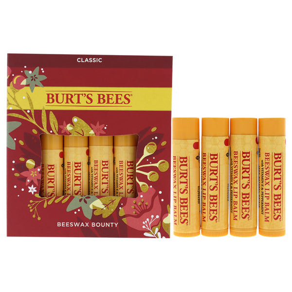 Burts Bees Beeswax Bounty Kit - Classic by Burts Bees for Unisex - 4 x 0.15 oz Lip Balm