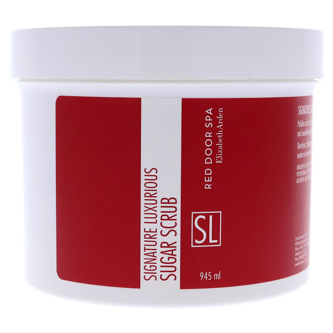 Elizabeth Arden Red Door Spa Signature Luxurious Sugar Scrub by Elizabeth Arden for Women - 31.9 oz Scrub