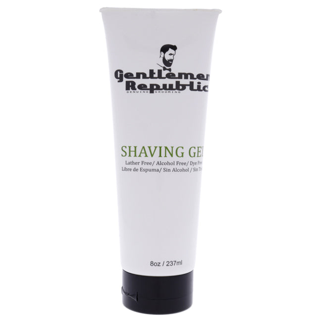 Gentlemen Republic Shaving Gel by Gentlemen Republic for Men - 8 oz Shaving Gel