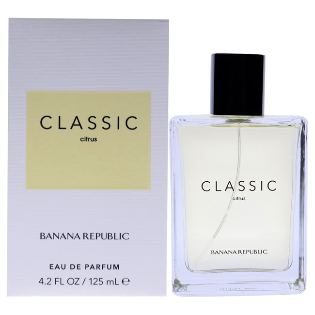 Banana Republic Classic Citrus by Banana Republic for Unisex - 4.2 oz EDP Spray