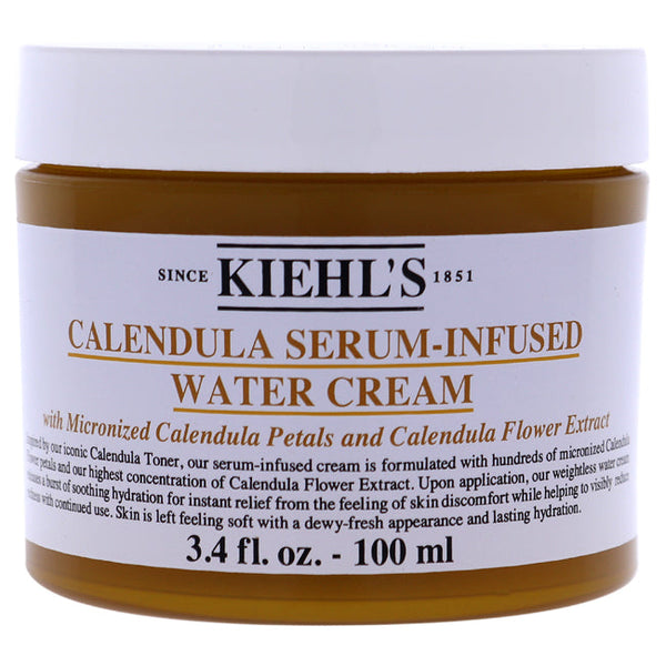 Kiehls Calendula Serum-Infused Water Cream by Kiehls for Women - 3.4 oz Cream