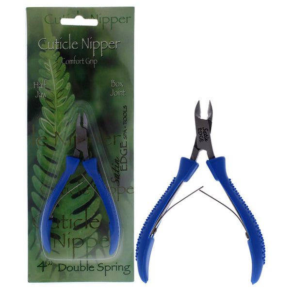 Satin Edge Cuticle Nipper Comfort Grip - Half Jaw by Satin Edge for Unisex - 1 Pc Cuticle Nipper