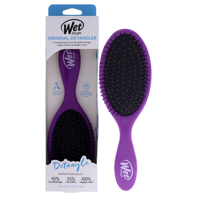 Wet Brush Original Detangler Brush - Purple by Wet Brush for Unisex - 1 Pc Hair Brush