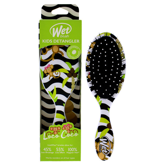 Wet Brush Kids Detangler Brush Sweet Treats - Loco Coco by Wet Brush for Kids - 1 Pc Hair Brush