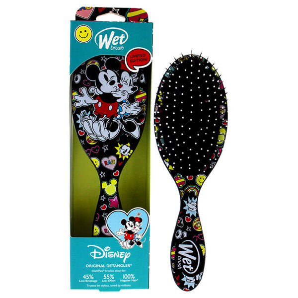 Wet Brush Original Detangler Disney Classic Brush - Super Cool Black by Wet Brush for Unisex - 1 Pc Hair Brush