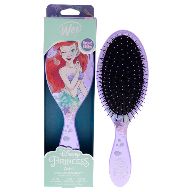 Wet Brush Original Detangler Princess Wholehearted Brush - Ariel Purple by Wet Brush for Unisex - 1 Pc Hair Brush