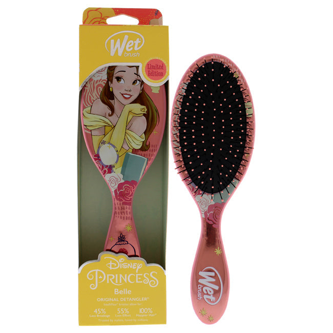Wet Brush Original Detangler Princess Wholehearted Brush - Belle Light Pink by Wet Brush for Unisex - 1 Pc Hair Brush