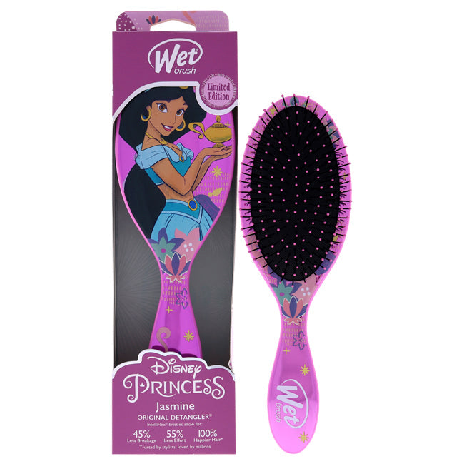 Wet Brush Original Detangler Princess Wholehearted Brush - Jasmine Dark Pink by Wet Brush for Unisex - 1 Pc Hair Brush