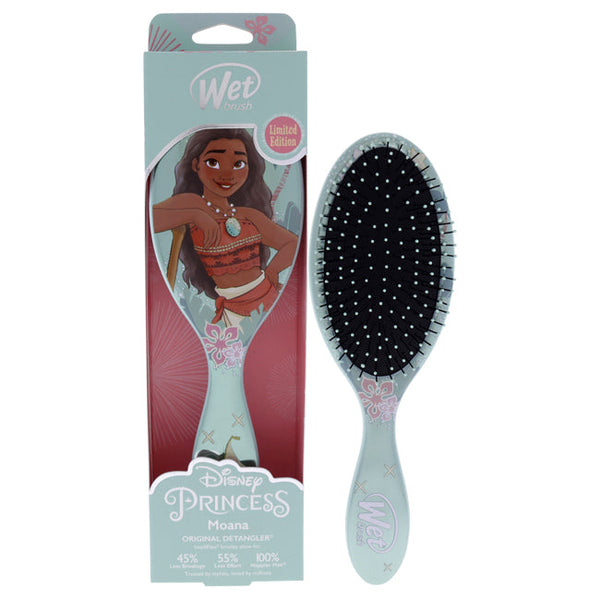 Wet Brush Original Detangler Princess Wholehearted Brush - Moana Teal by Wet Brush for Unisex - 1 Pc Hair Brush