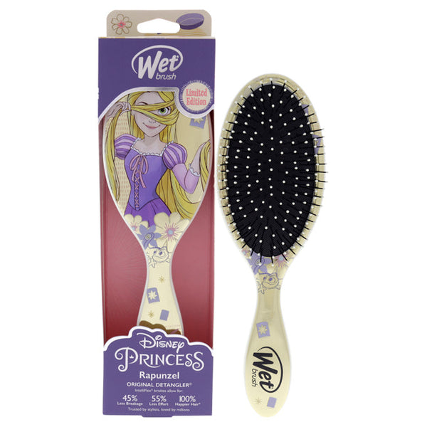 Wet Brush Original Detangler Princess Wholehearted Brush - Rapunzel Silver by Wet Brush for Unisex - 1 Pc Hair Brush