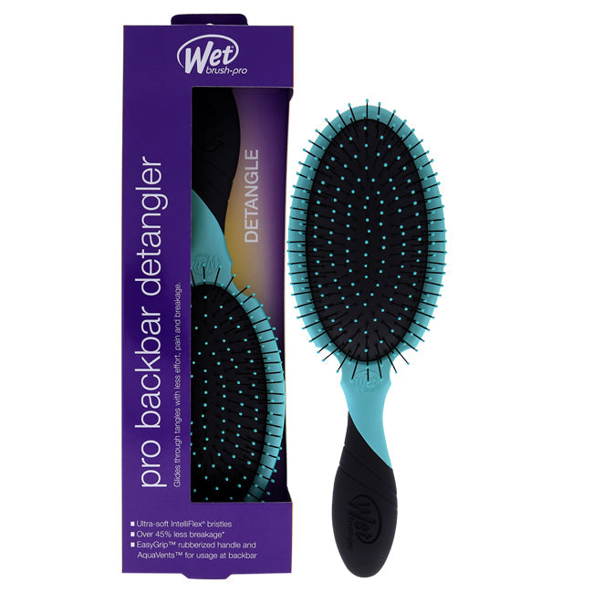 Wet Brush Backbar Detangler Brush - Purist Blue by Wet Brush for Unisex - 1 Pc Hair Brush