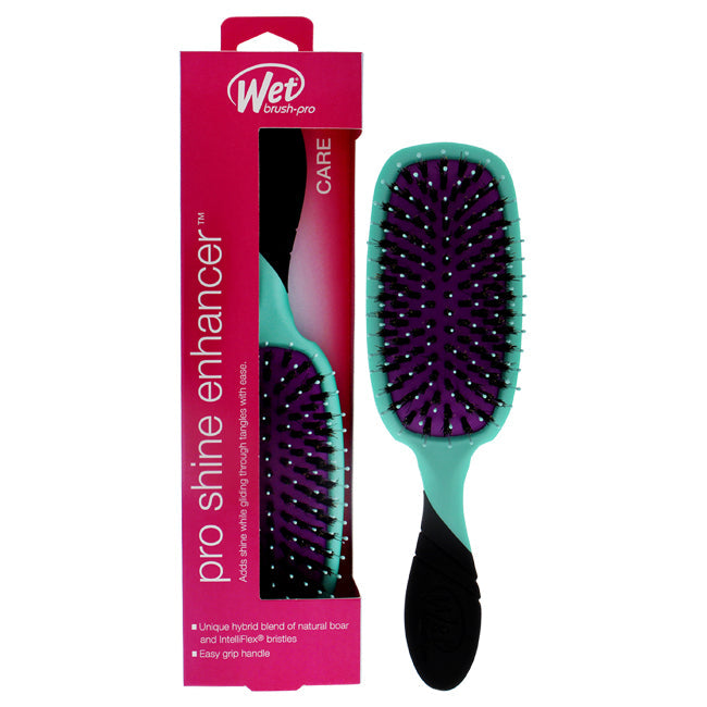 Wet Brush Pro Detangler Shine Enhancer Brush - Purist Blue by Wet Brush for Unisex - 1 Pc Hair Brush