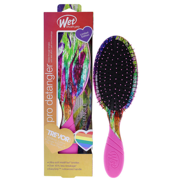 Wet Brush Pro Detangler Love is Love Brush - Pink Brick by Wet Brush for Unisex - 1 Pc Hair Brush