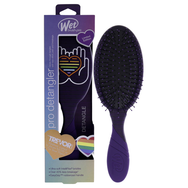 Wet Brush Pro Detangler Love is Love Brush - Hands Heart by Wet Brush for Unisex - 1 Pc Hair Brush