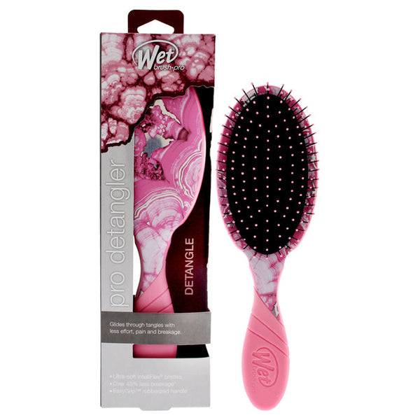 Wet Brush Pro Detangler Crackled Quartz Brush - Rose Quartz by Wet Brush for Unisex - 1 Pc Hair Brush