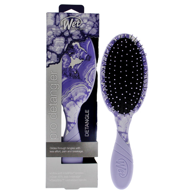 Wet Brush Pro Detangler Crackled Quartz Brush - Amethyst by Wet Brush for Unisex - 1 Pc Hair Brush