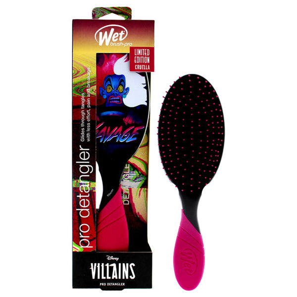 Wet Brush Pro Detangler Disney Villains Brush  - Savage - Cruella De Vil by Wet Brush for Unisex - 1 Pc Hair Brush