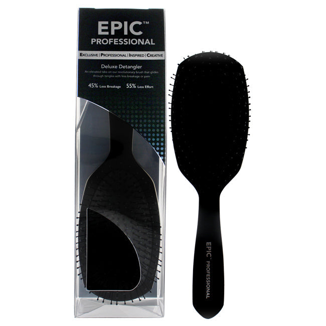 Wet Brush Pro Epic Deluxe Detangler Brush - Black by Wet Brush for Unisex - 1 Pc Hair Brush