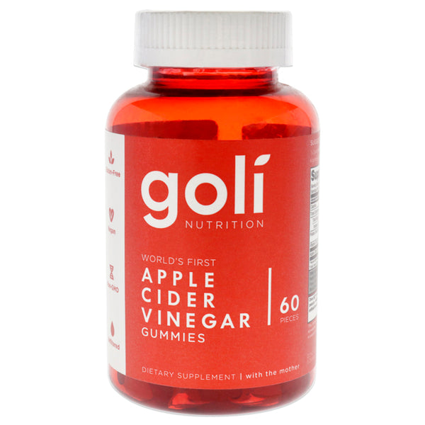 Apple Cider Vinegar Gummies by Goli for Unisex - 60 Count Dietary Supplement