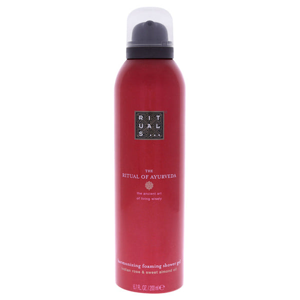 Rituals The Ritual of Ayurveda Foaming Shower Gel by Rituals for Unisex - 6.7 oz Shower Gel