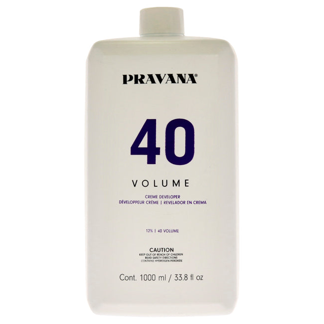 Creme Developer 40 Volume by Pravana for Unisex - 33.8 oz Cream