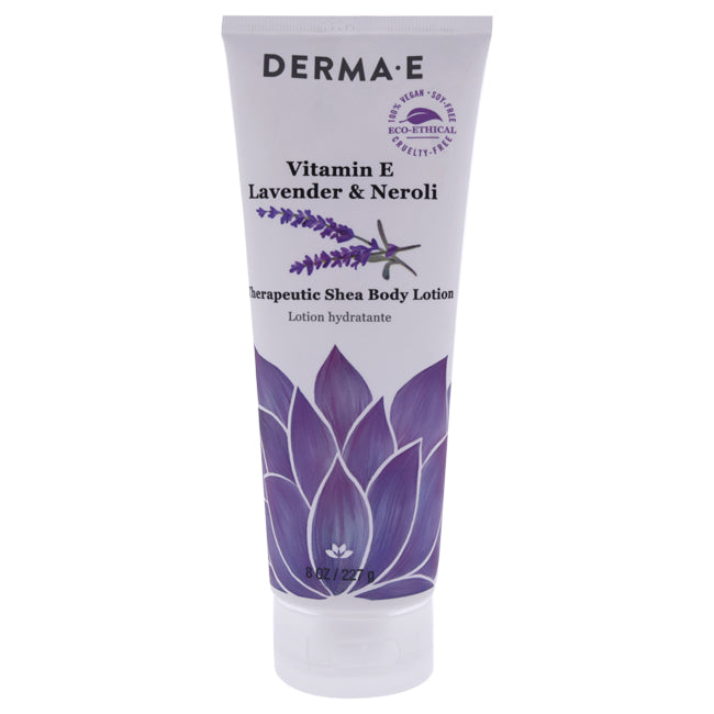 Derma-E Vitamin E Therapeutic Shea Body Lotion - Lavender-Neroli by Derma-E for Unisex - 8 oz Body Lotion