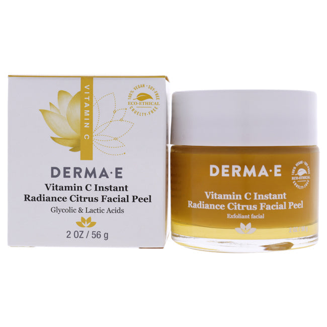 Derma-E Vitamin C Instant Radiance Citrus Facial Peel by Derma-E for Unisex - 2 oz Facial Peel