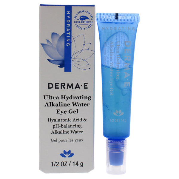Derma-E Ultra Hydrating Alkaline Water Eye Gel by Derma-E for Unisex - 0.5 oz Gel