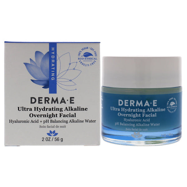 Derma-E Ultra Hydrating Alkaline Overnight Facial by Derma-E for Unisex - 2 oz Gel
