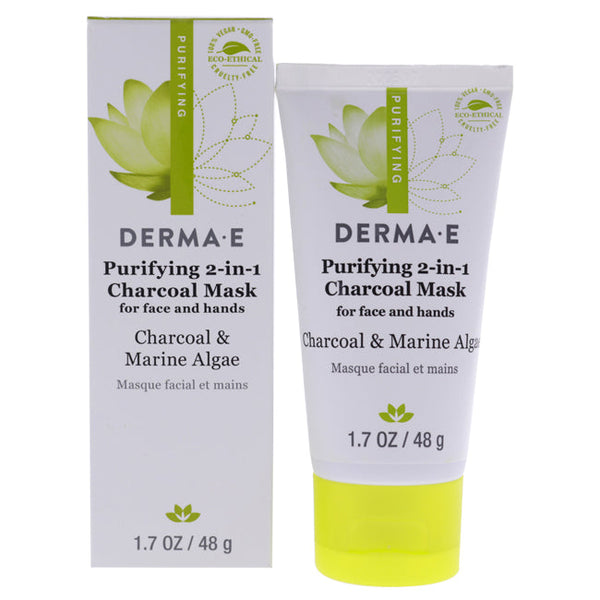Derma-E Purifying 2-In-1 Charcoal Mask by Derma-E for Unisex - 1.7 oz Mask
