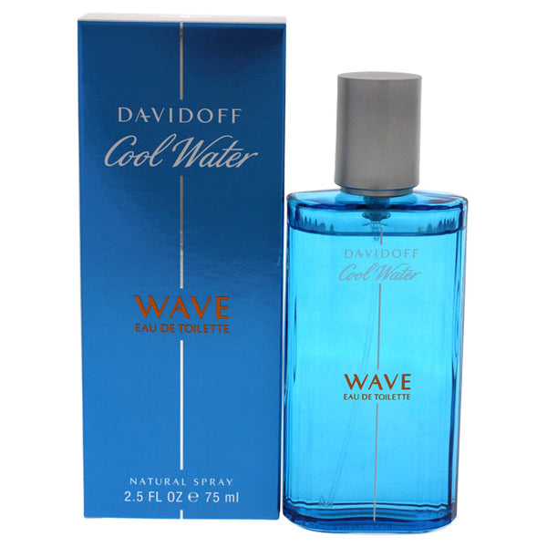 Davidoff Cool Water Wave by Davidoff for Men - 2.5 oz EDT Spray