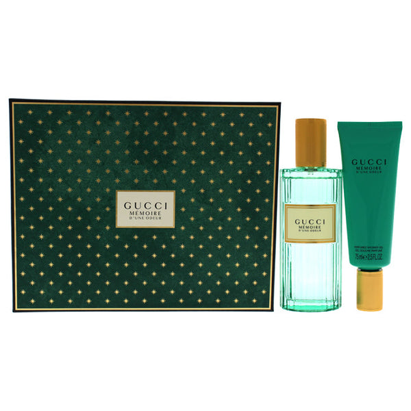 Gucci Memoire d'une Odeur by Gucci for Women - 2 Pc Gift Set 3.3oz EDP Spray, 2.5oz Shower Gel