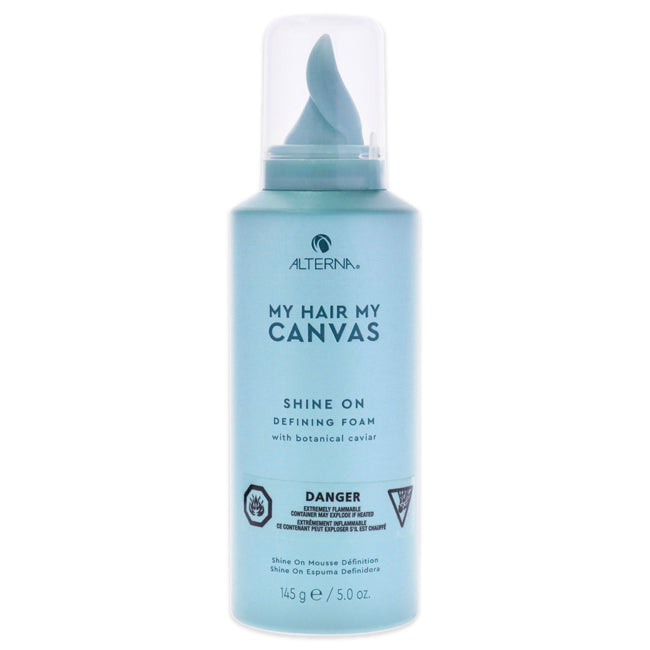 Alterna My Hair My Canvas Shine On Defining Foam by Alterna for Unisex - 5 oz Foam