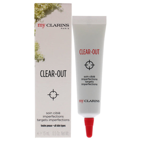 Clarins Clear-Out Targets Imperfections by Clarins for Women - 0.5 oz Treatment