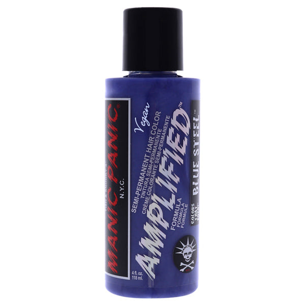 Manic Panic Amplified Hair Color - Blue Steel by Manic Panic for Unisex - 4 oz Hair Color
