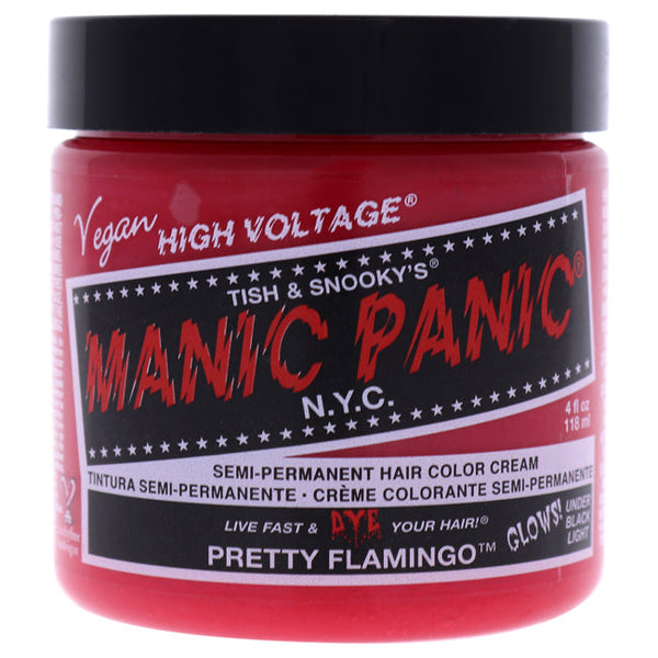 Manic Panic Classic High Voltage Hair Color - Pretty Flamingo by Manic Panic for Unisex - 4 oz Hair Color