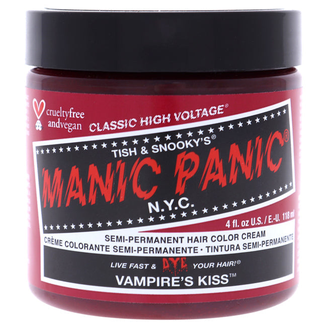 Manic Panic Classic High Voltage Hair Color - Vampires Kiss by Manic Panic for Unisex - 4 oz Hair Color