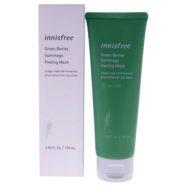 Innisfree Refining Gommage Mask - Green Barley by Innisfree for Unisex - 4.05 oz Mask