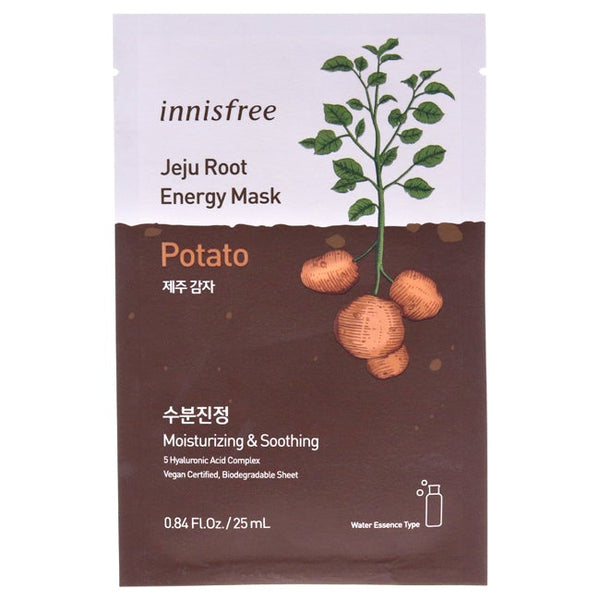 Innisfree Jeju Root Energy Mask - Potato by Innisfree for Unisex - 0.84 oz Mask